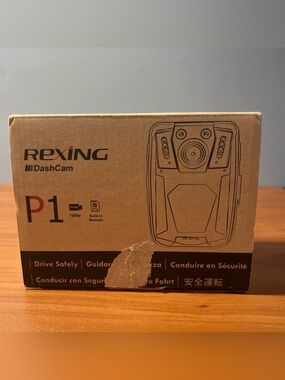 Rexing P1 DashCam (Body Worn) 1080p - New  In Box
